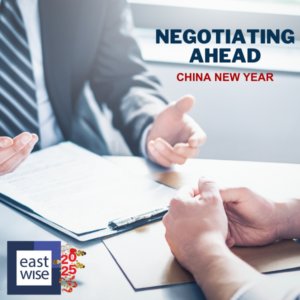 NEGOTIATING AHEAD CHINA NEW YEAR