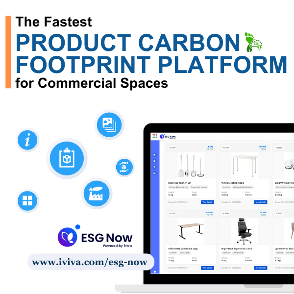 ESG Now: The fastest platform to calculate the carbon footprint of your products