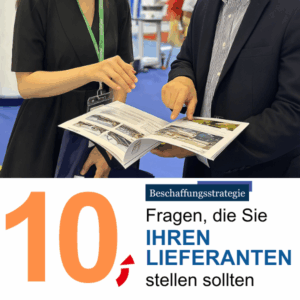10 Fragen, die Sie einem neuen Lieferanten in Asien stellen sollten