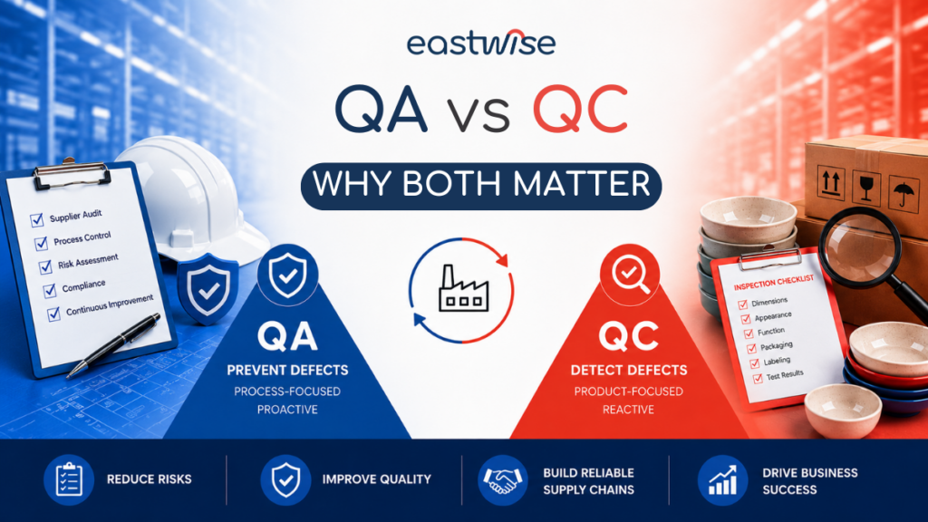 QA vs QC dans la fabrication